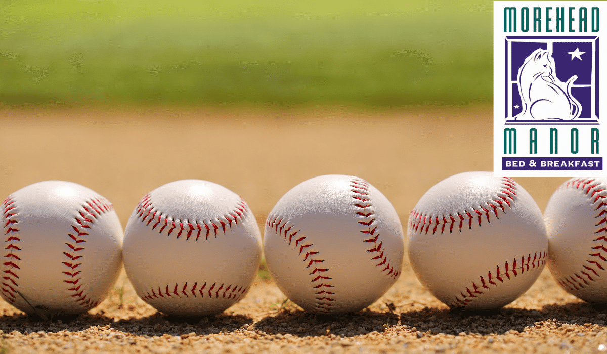 Durham Bulls have the best minor league baseball mascot; baseballs on the field