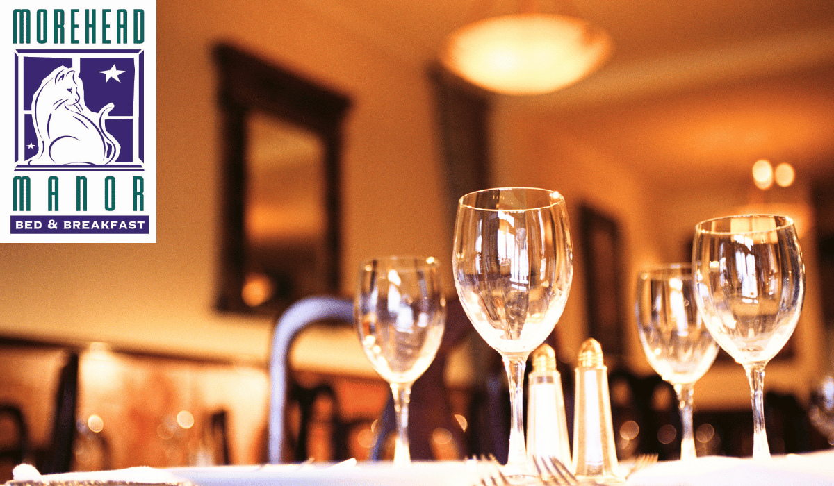 The Top 5 Restaurants in Durham, NC dining table with glassware